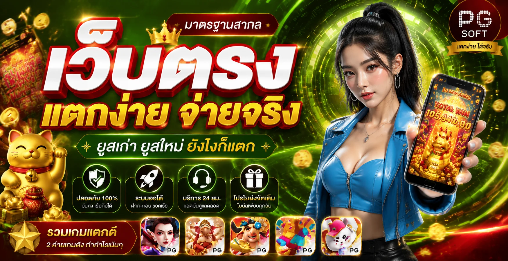 รวมเกมสล็อตออนไลน์จากทุกค่ายดังบน SLAK888