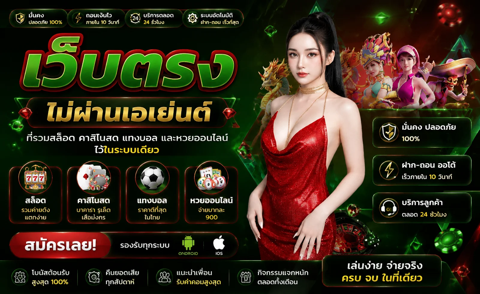 SLAK888 สล็อตออนไลน์ รวมค่ายดัง เล่นง่าย แตกจริง